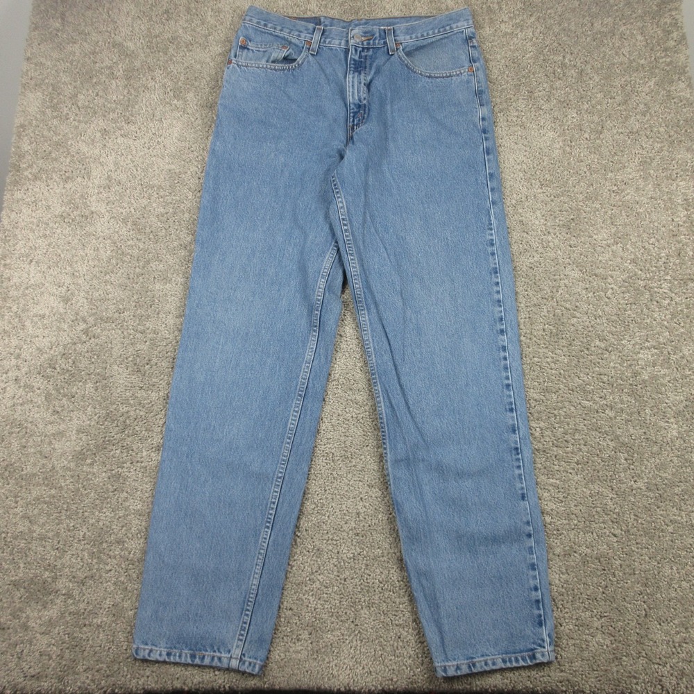 Vintage Levis Jeans Mens 34x34 Blue 550 Relaxed Tapered Y2K‎ Baggy Denim Pants